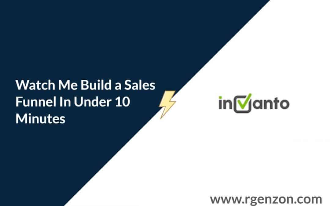 Need a Sales Funnels In 10 Minutes? Here’s My Initial Invanto CartFog Demo