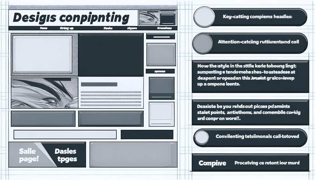 key elements of sales page