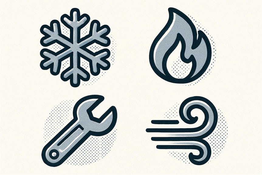 bold hvac icon clarity