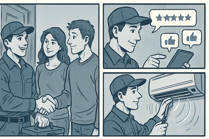 boost hvac company reputation