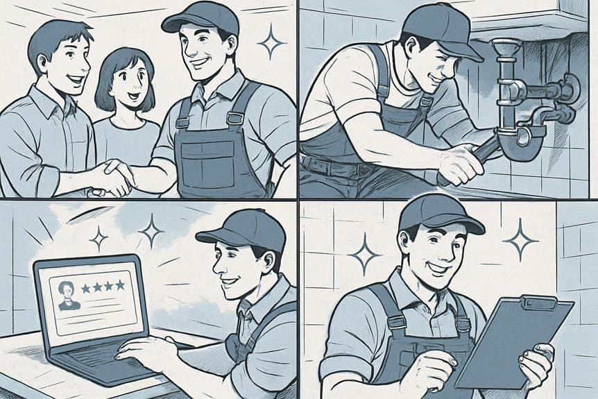 boost plumber online reputation
