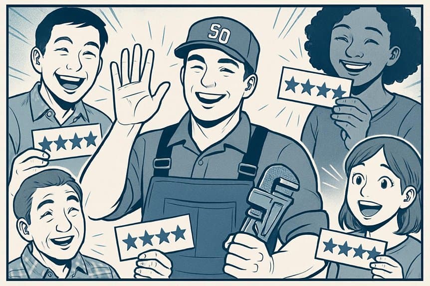 collect and showcase local reviews