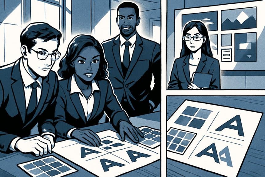 consistent visual and vocal identity