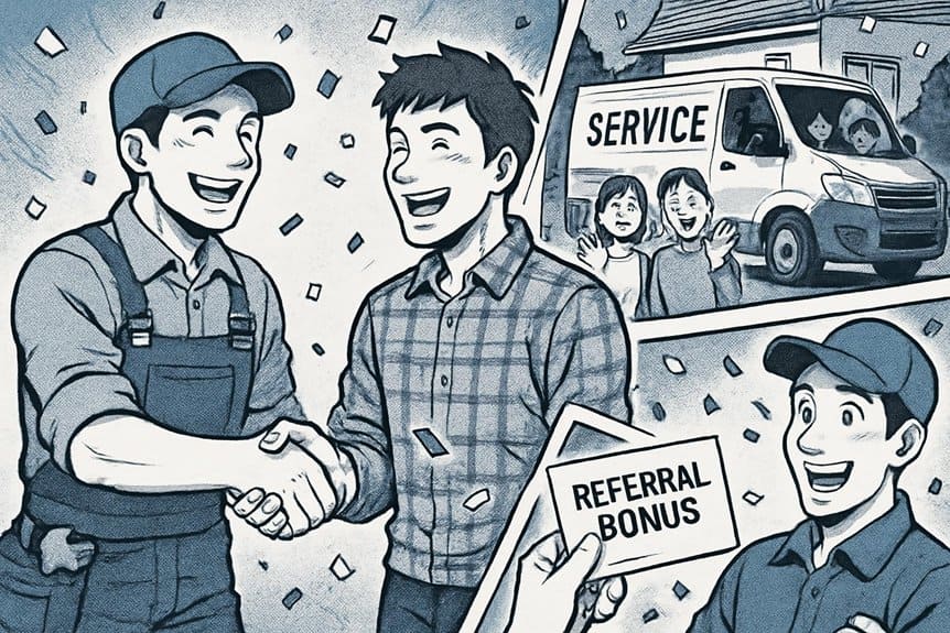 dual sided referral rewards program