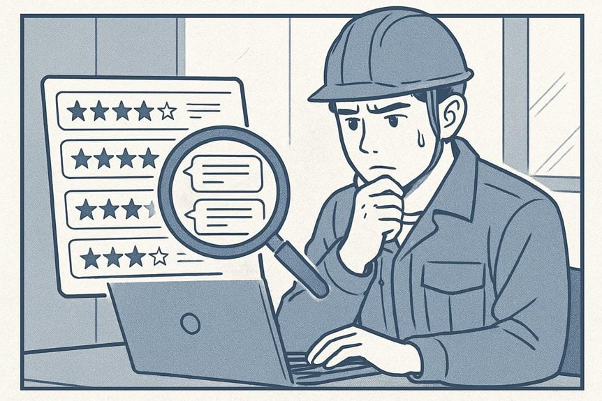 monitor reviews act promptly