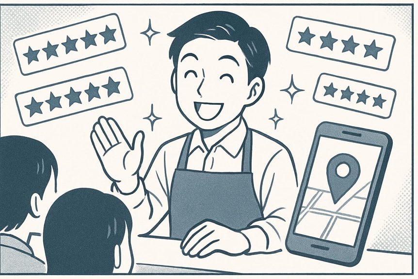 request reviews after positive interactions
